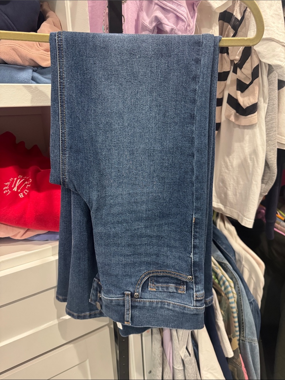 sofia by sofia vergara Medium Blue Straight-Leg Jeans